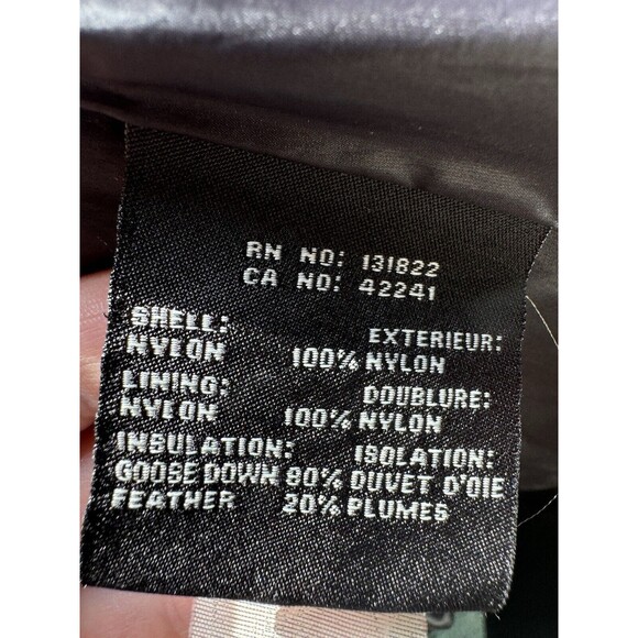 SAM. Freestyle Down Puffer Nylon Coat womens jacket Red Medium - Picture 10 of 15